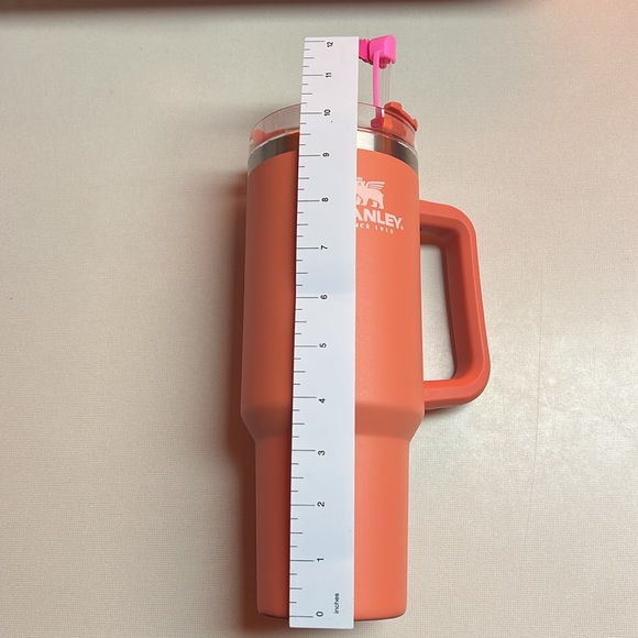 Stanley 40 Oz. Coral Travel Mug with Handle - Picture 9 of 10